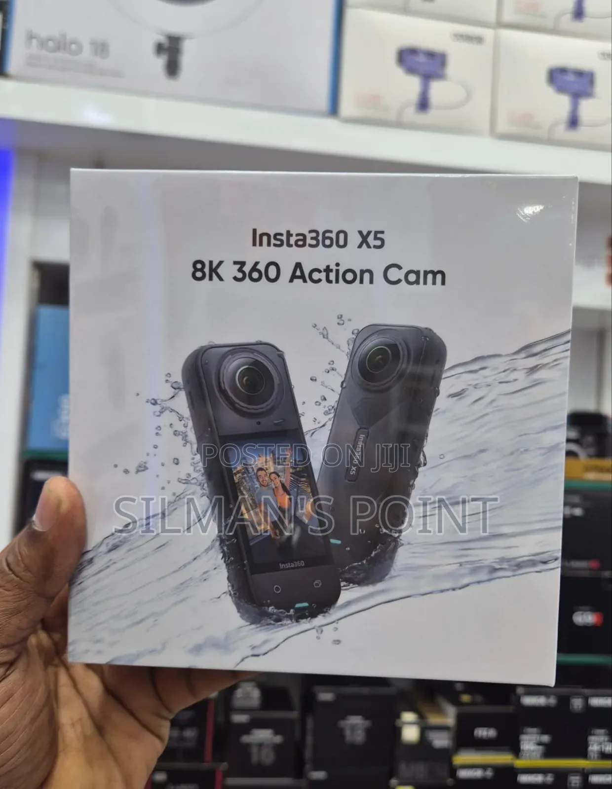 The Insta 360 X5 High End Action Camera