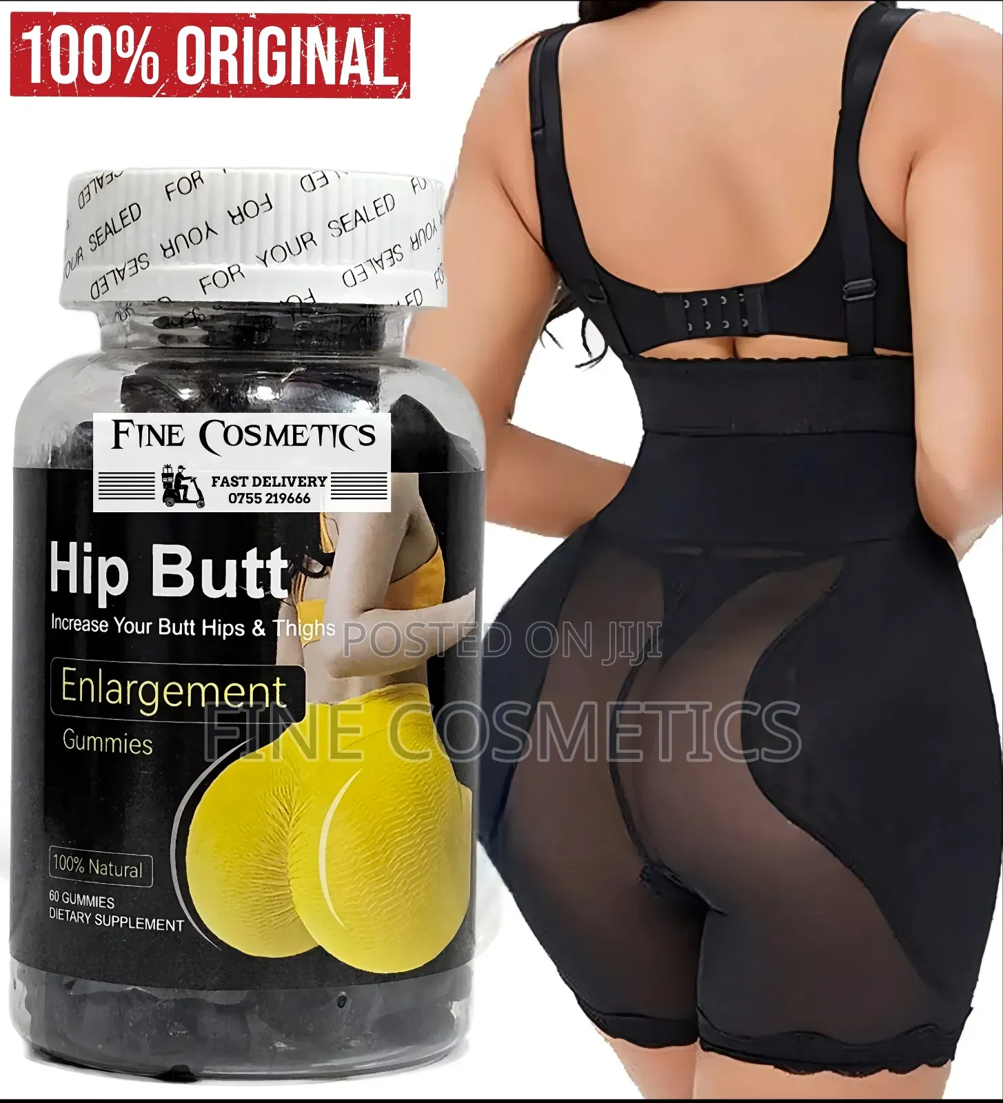 Wholesale Hip and Butt Enhancement Gummies Natural Curves