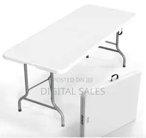 Plastic Foldable Rectangular Table Brand New 150cm