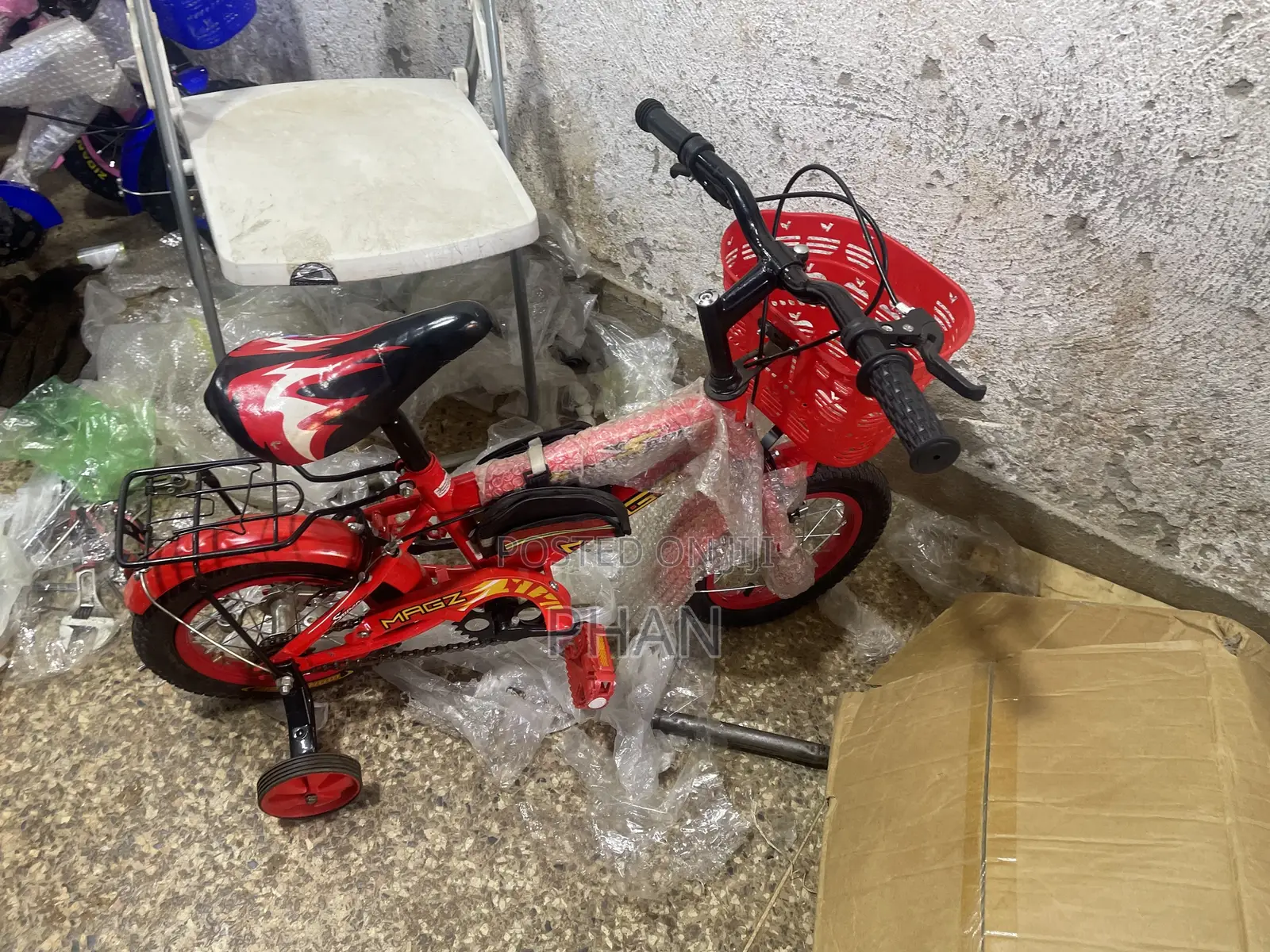 Red Kids Bicycle
