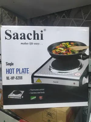 Saachi Single Hot Plate (Model Nl-Hp-6208) Solid Hot Plates