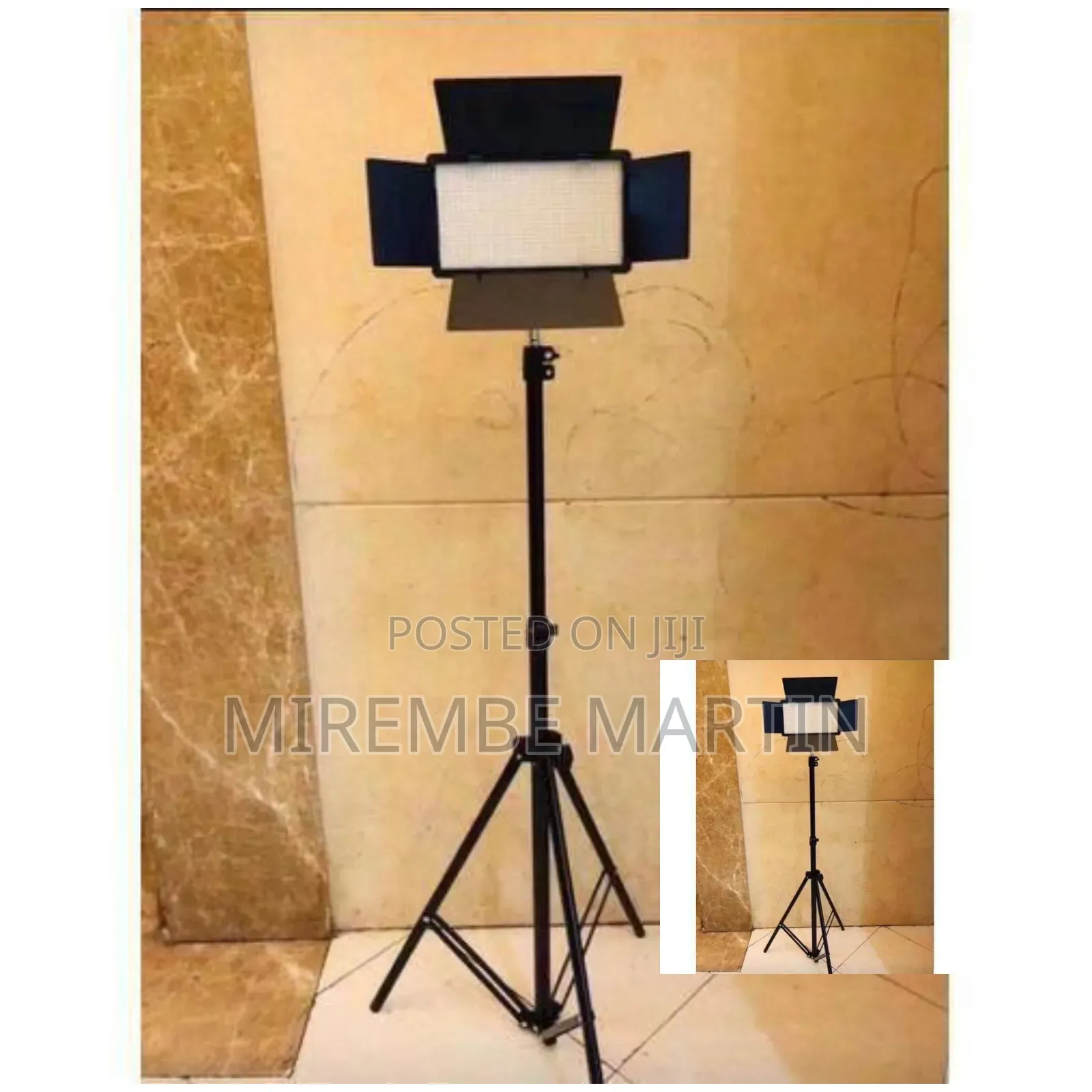 Led Power Pro 800 + Battery +Tripod + Charger