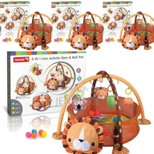 3in1 Lion Baby Activity Gym and Ball Pot