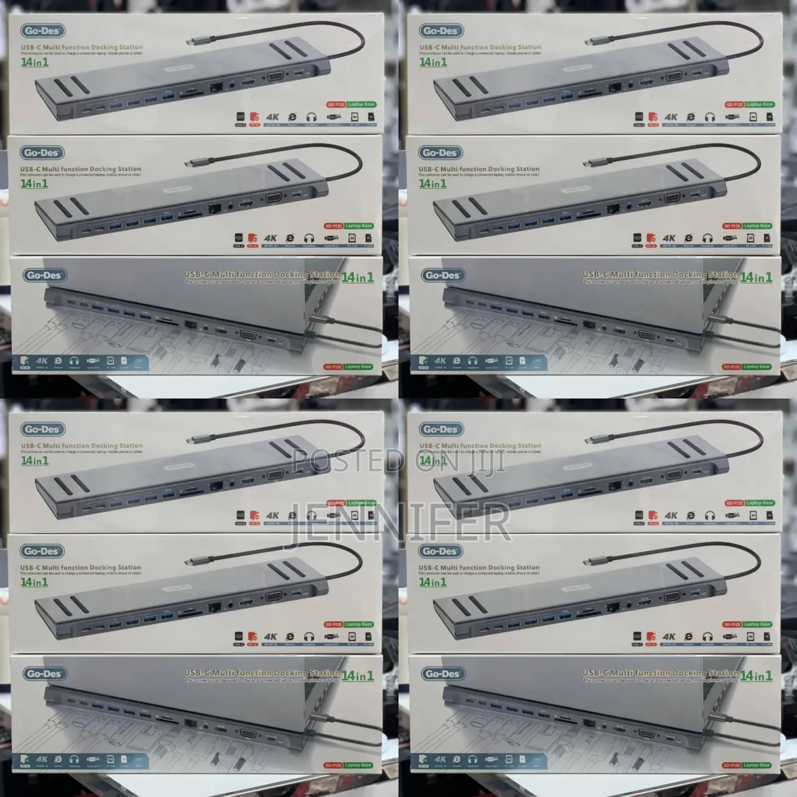 Go Des 14in1 Usb-C Multifunction Docking Station
