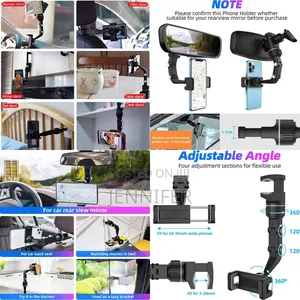Universal Car Rearview Mirror Phone Holder