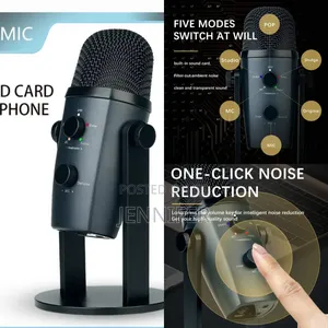 2in1 Bluetooth and Usb High-Quality Desk Condenser Microphon