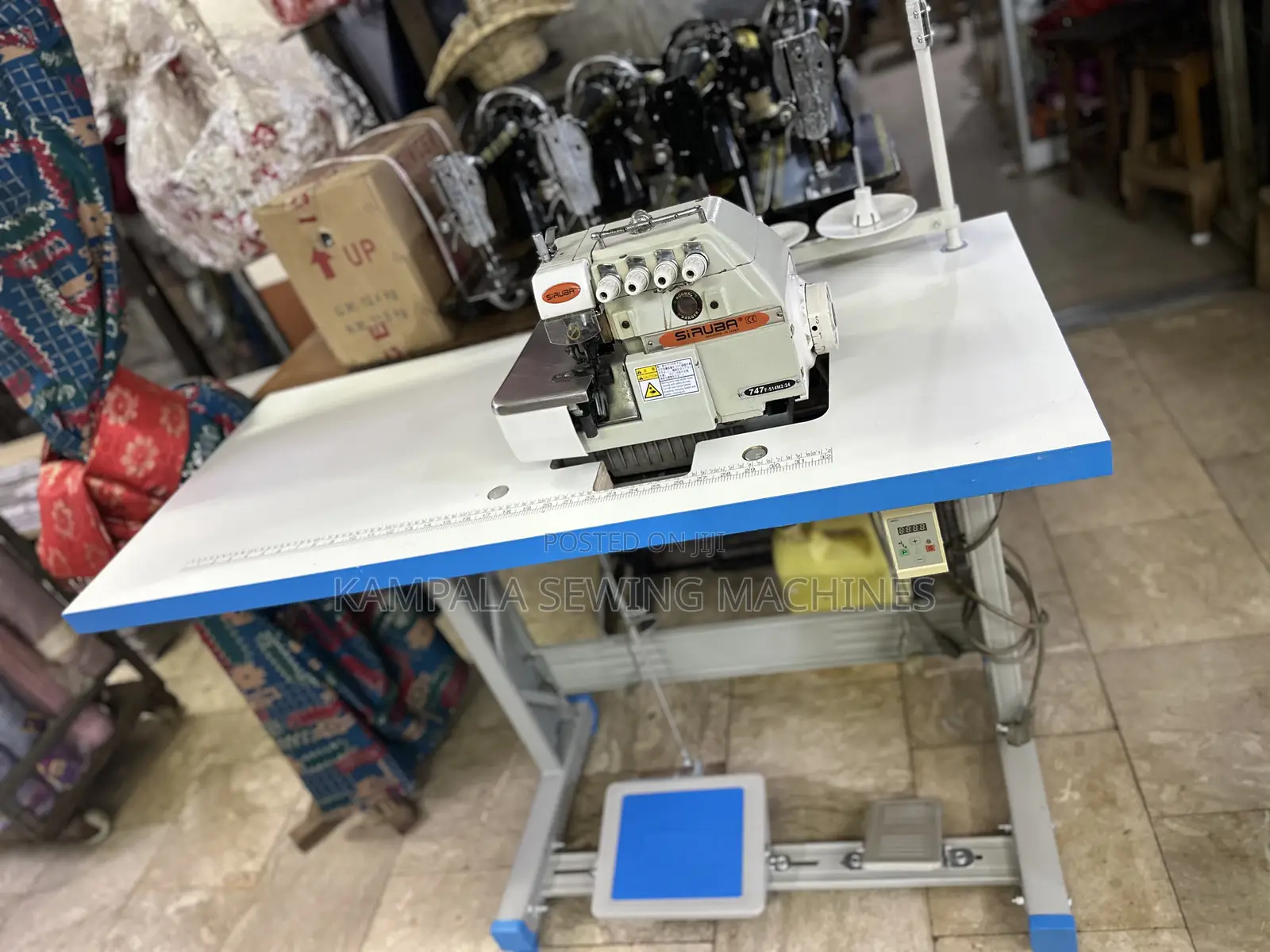Industrial Computerized Overlock Fully Serviced With Warrant