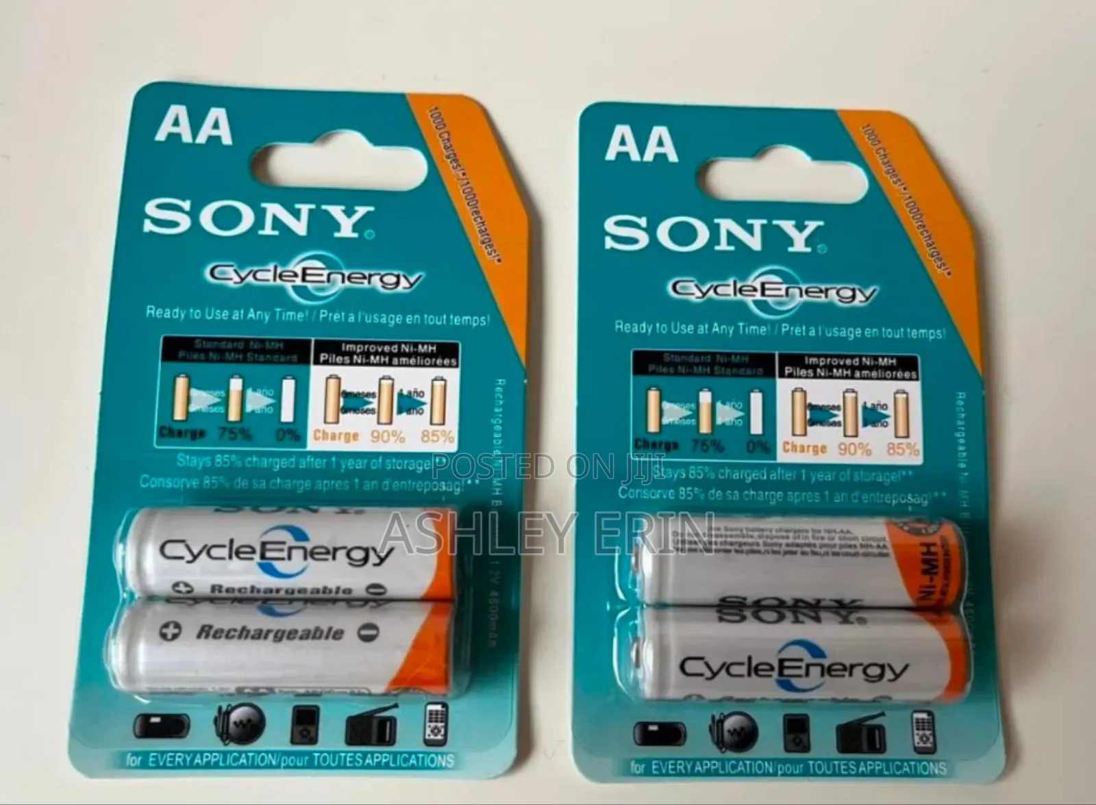 Aa Sony Rechargeable Battery