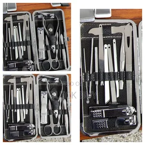 19pcs Nail Clipper Set,Stainless Steel