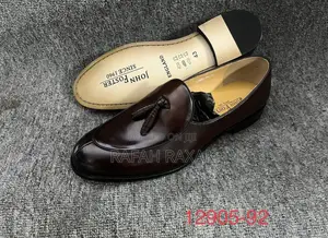 Original Men’S Coffee Brown John Foster Leather Loafers
