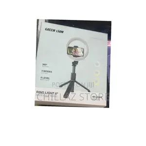 Green Lion Ring Light 6 Selfie Stand.