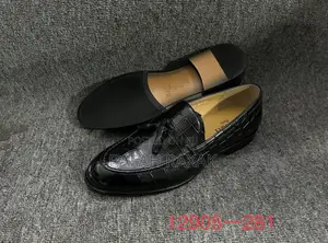 Original Classic Black Berluti Gentle Leather Loafers