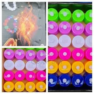 New Multi-Coloured Smokeless Candle
