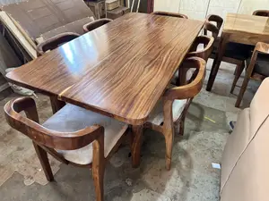 Modern Mugavu Dining Set/ Solid Dining Table