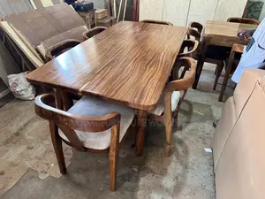 Modern Mugavu Dining Set/ Solid Dining Table