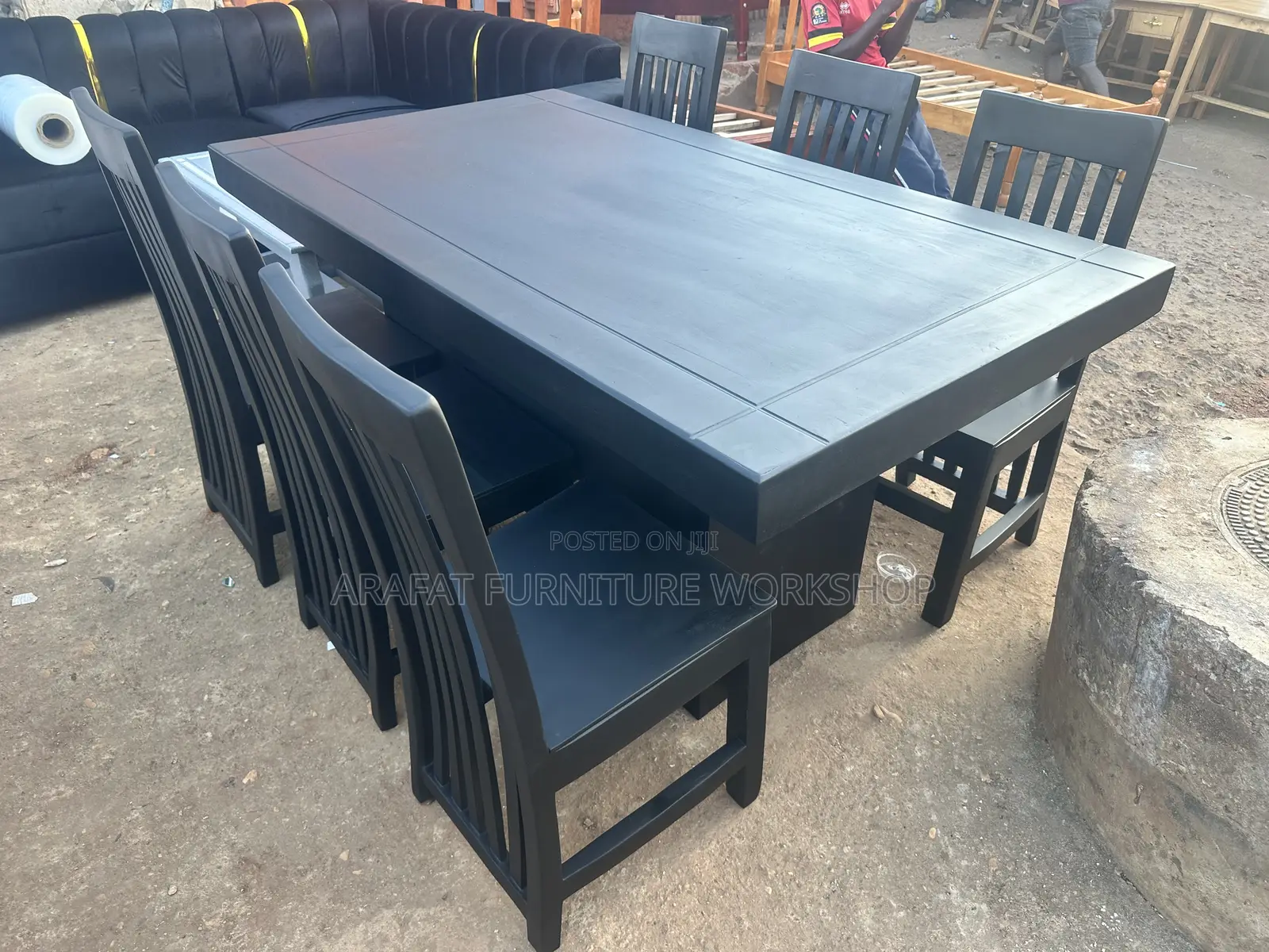 Polish 6 Seater Mart Dining Table/ Dinner Room