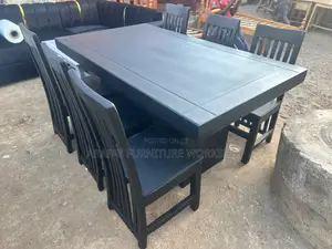 Polish 6 Seater Mart Dining Table/ Dinner Room