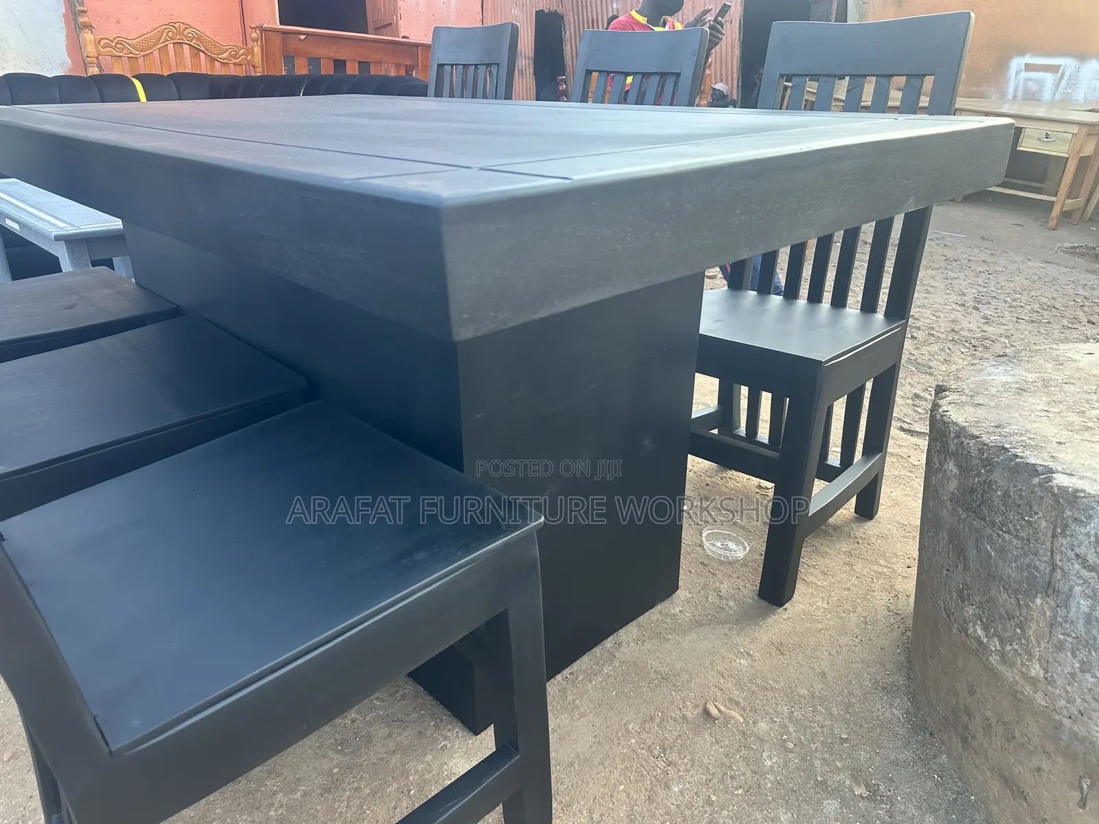 Polish 6 Seater Mart Dining Table/ Dinner Room