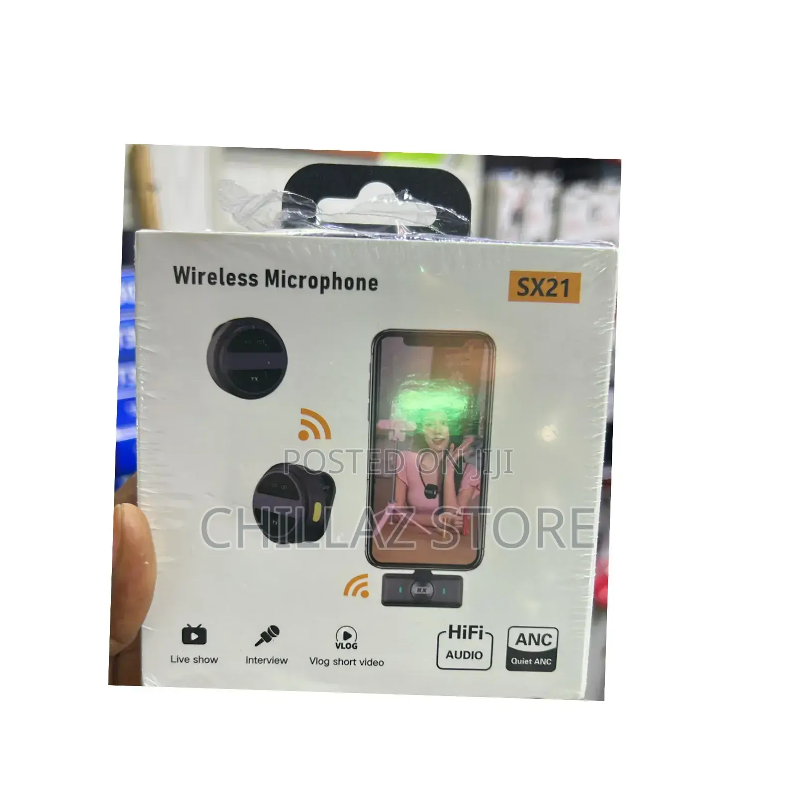 Sx-21 High Quality Wireless Microphone.