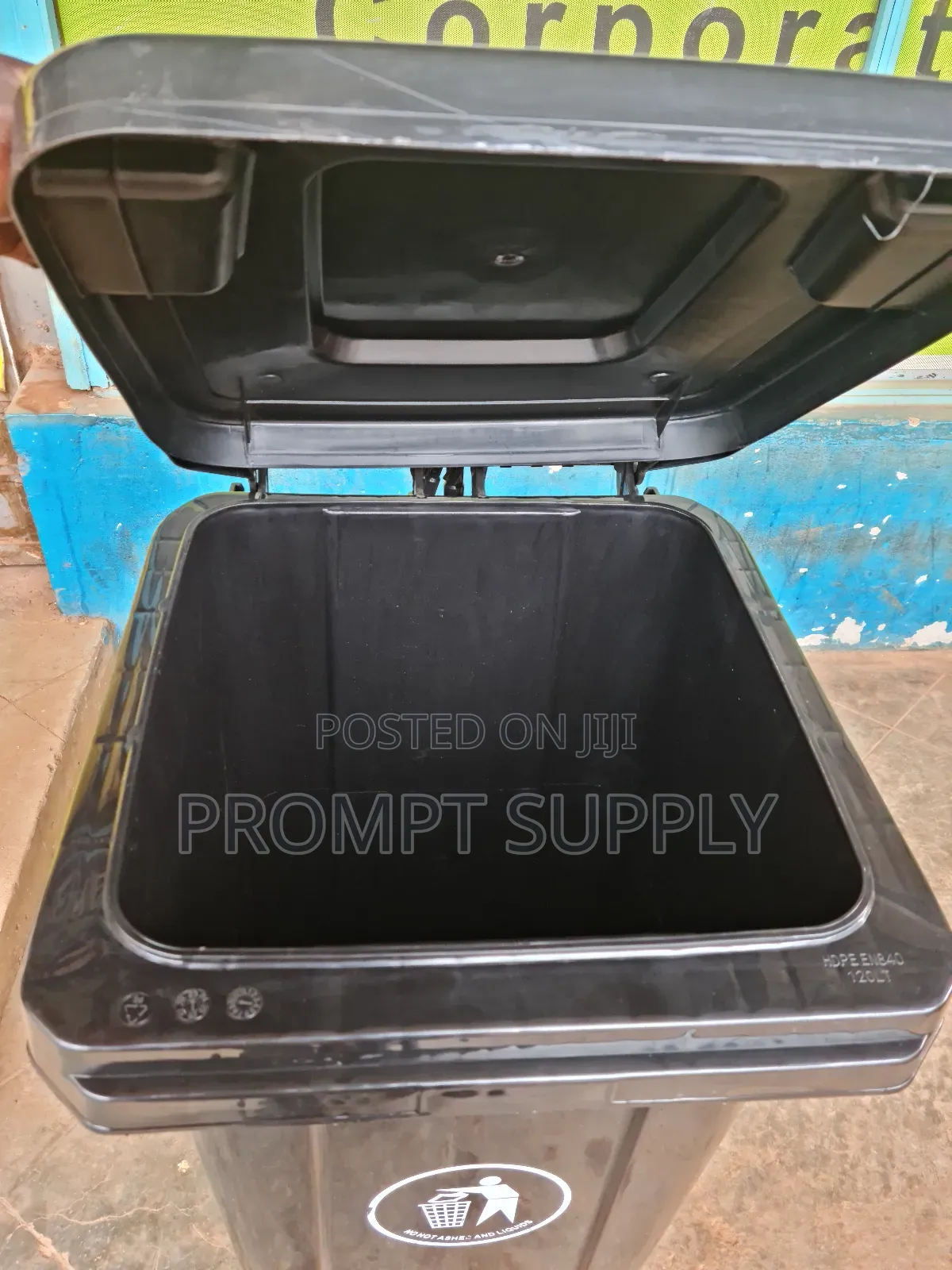 120l Plastic Wastebin