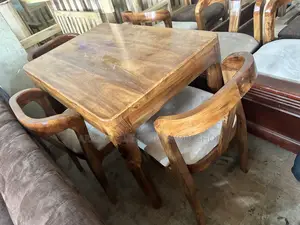 Solid Walnut Airbnb Dining Table/ Dinner Set