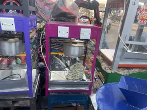 Purple Pop Corn Machine