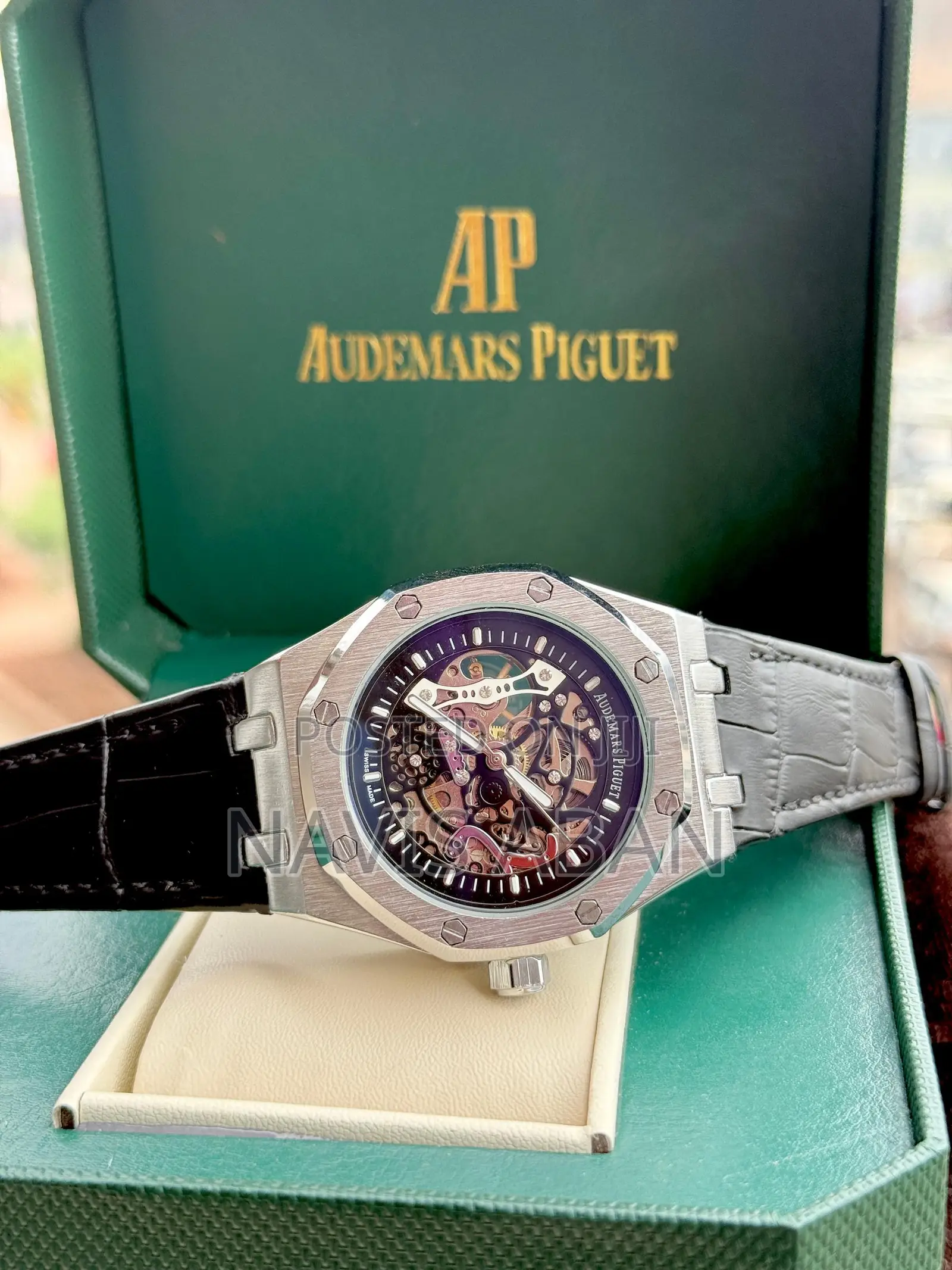 Audemars Piguet Genuine Leather Automatic Watches