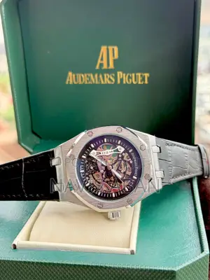 Audemars Piguet Genuine Leather Automatic Watches