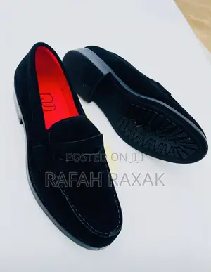 Original Men’S Mack James Black Suede Loafers