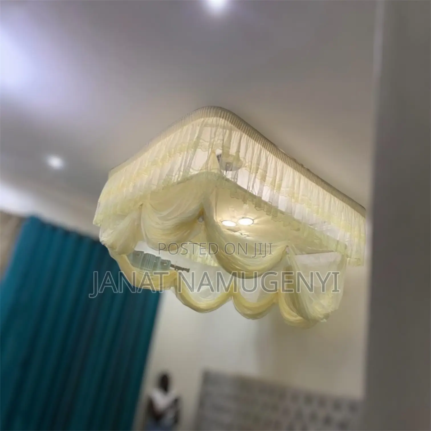 Cream Ceiling Net