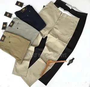 Non Fade Khaki Trousers