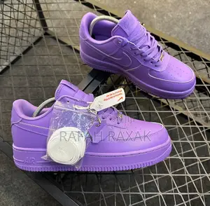 Original Purple Nike Air Force 1 07 Low Sneakers