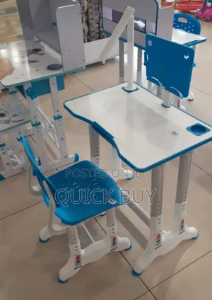 New Children Adjustable Study Desk and Chair Set