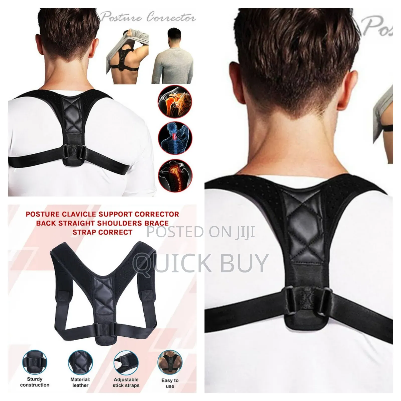 Universal Seamless Posture Corrector Brace-New