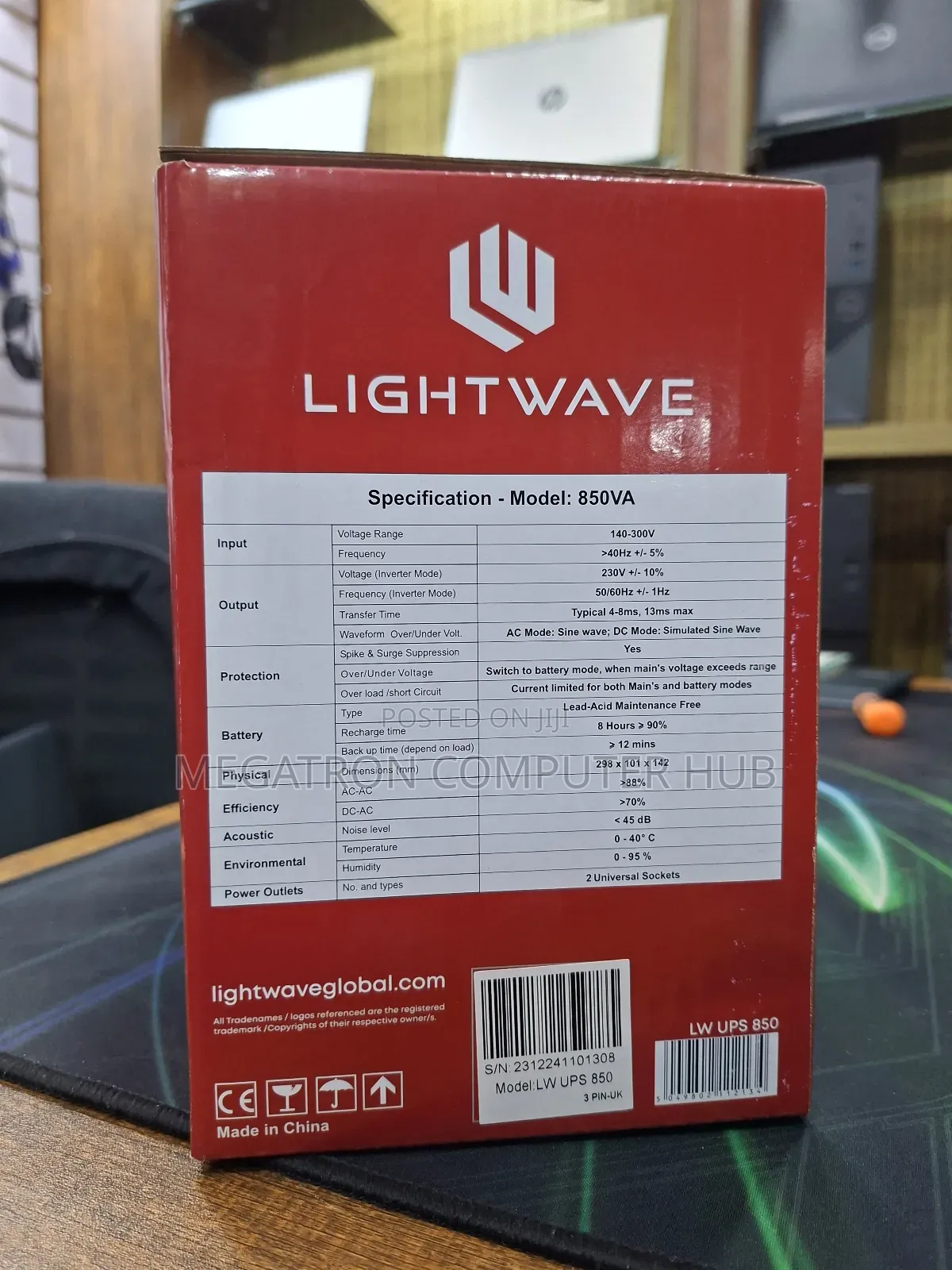 Lightwave 850va Ups