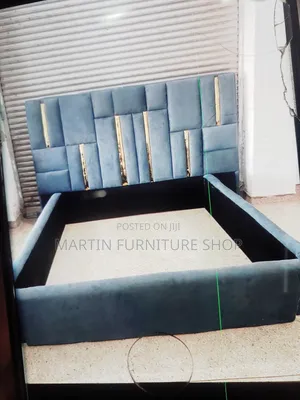 Bed for Sale With Golden Stickers