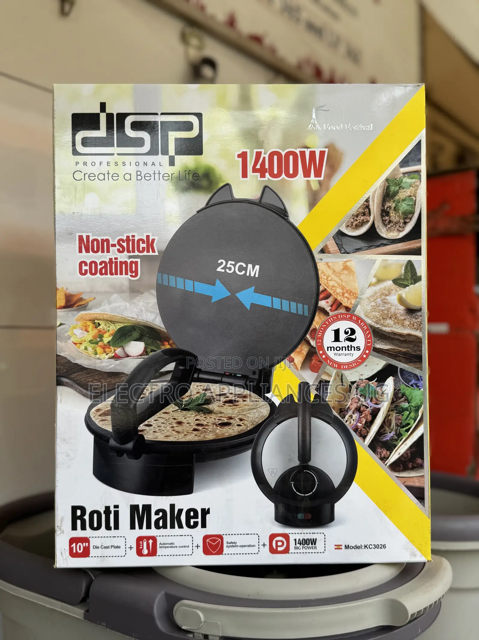 DSP Roti/Chapatti Maker