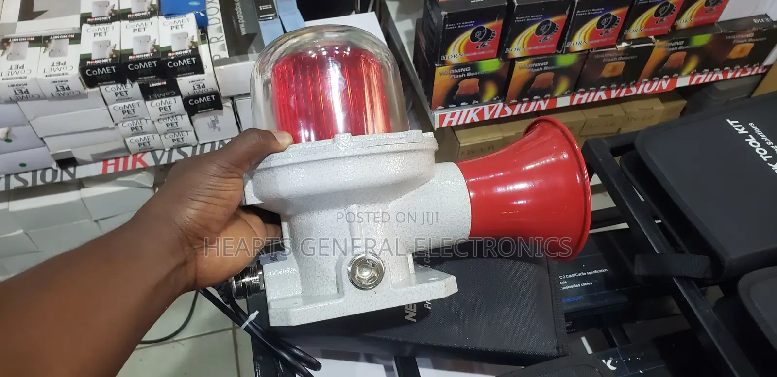Fire Alarm and Strobe Horn