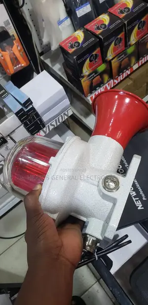 Fire Alarm and Strobe Horn