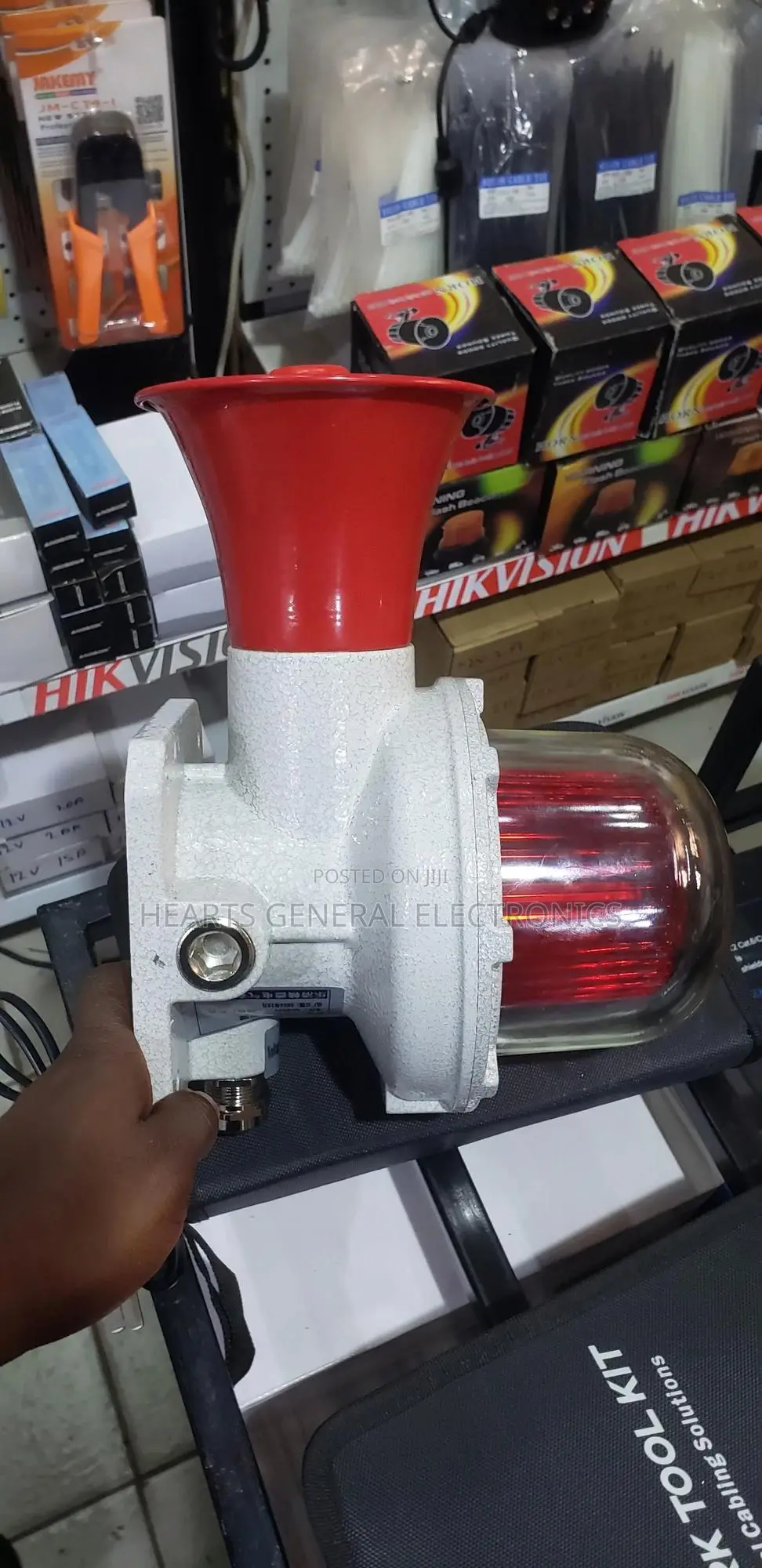 Fire Alarm and Strobe Horn