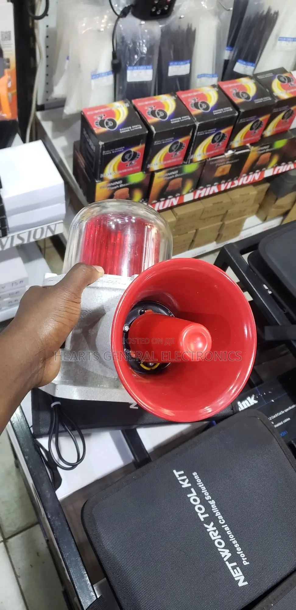 Fire Alarm and Strobe Horn