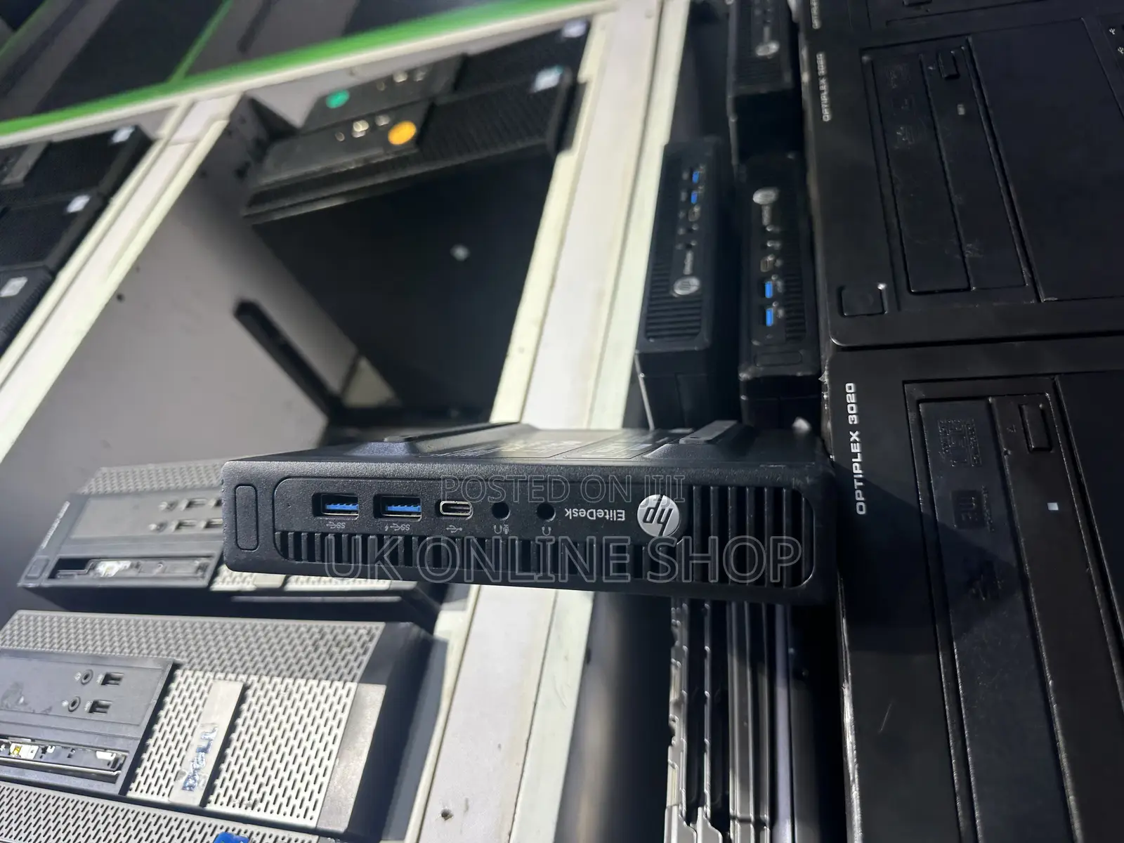 Desktop Computer HP EliteDesk 800 G3 4GB Intel Core I5 HDD 500GB