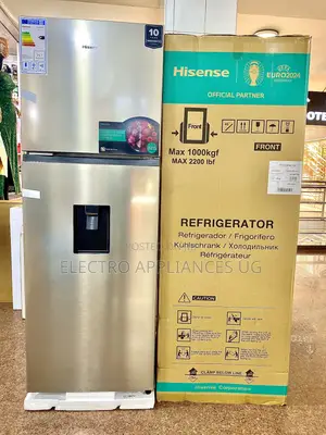 Hisense 419l Double Door Refrigerator [Rt419n4dgn]