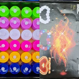 Multi-Coloured Smokeless Candle