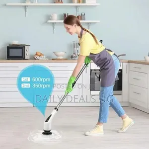 Rechargeable Multipurpose Hurricane Spin Scrubber Brush
