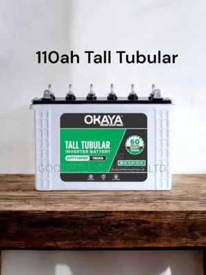 110ah Okaya Tall Tubular Battery