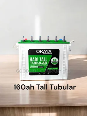 160ah Okaya Tall Tubular Battery