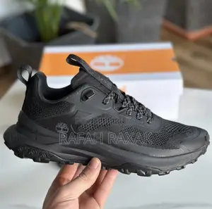 Original Black Timberland Motion Lace Up Waterproof Sneakers