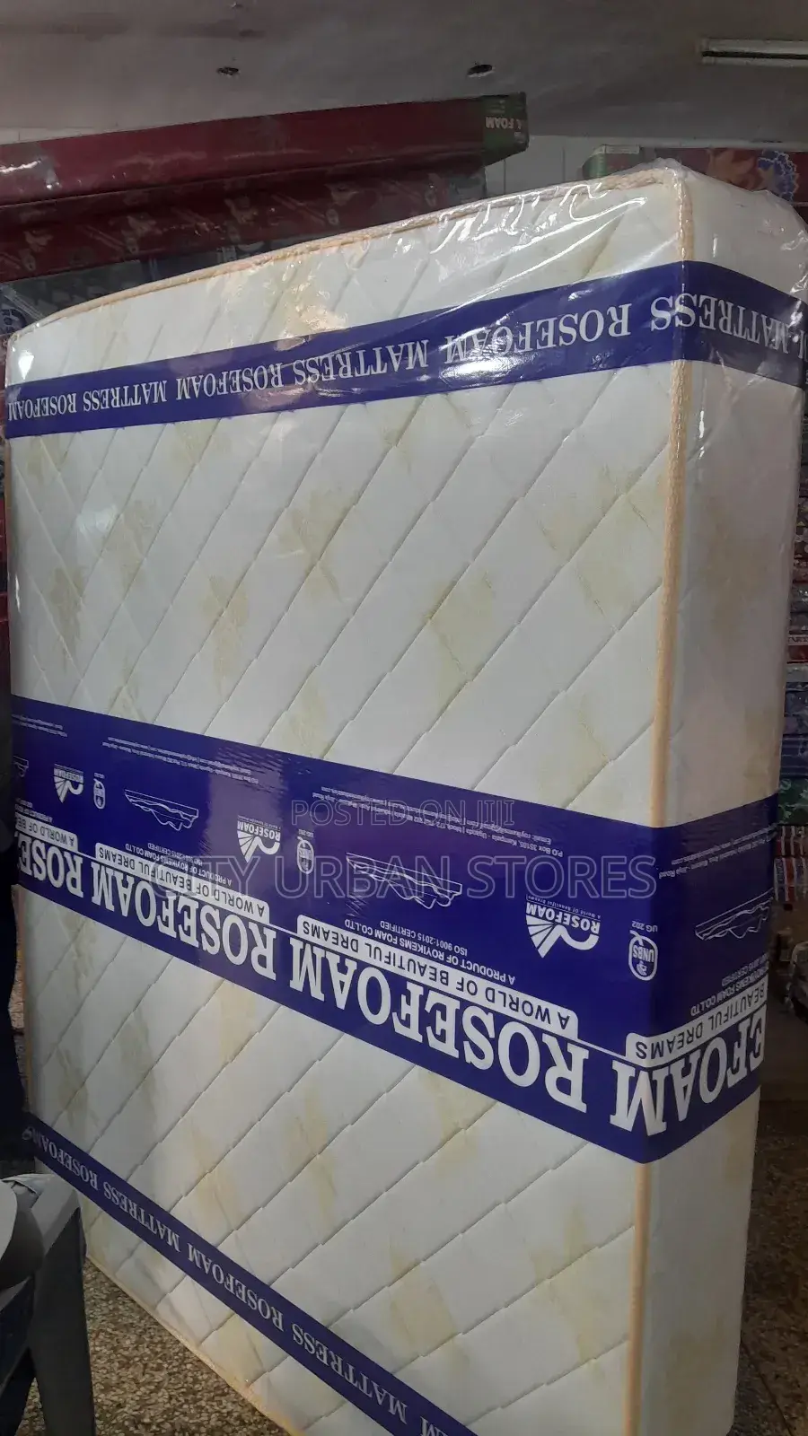 Creamy White 5x10 Inches Premium High Density Mattresses