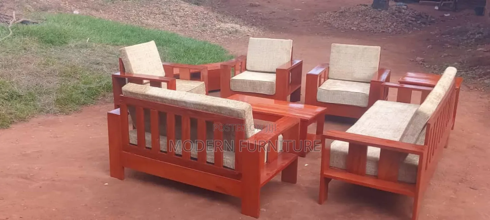 Mahogany Sofa Set of 8 Seaters